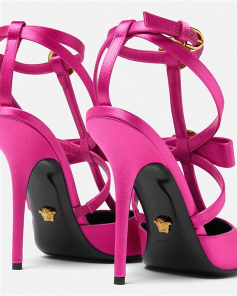 Versace pink shoes